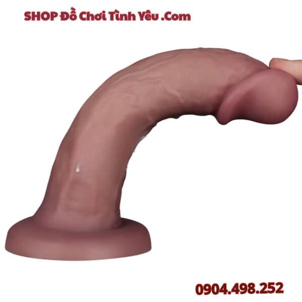 Dương Vật Giả Đế Hít Không Bìu Rung 10 Chế Độ POWER COCK