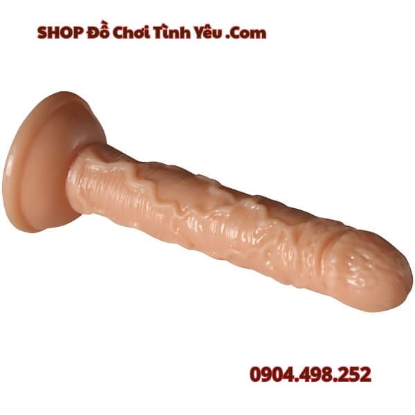 Dương Vật Giả Đế Hút Có Gân Nổi To Sần Sùi Ma Sát Mãnh Liệt