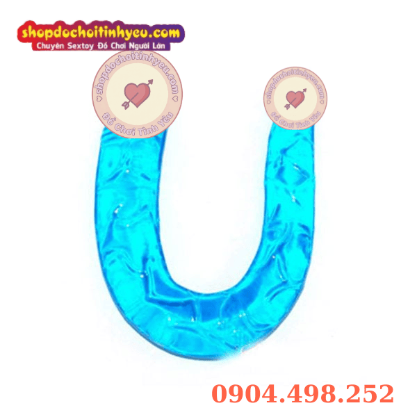 Dương vật giả cầm tay 2 đầu dài sale khủng