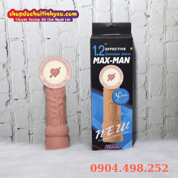 Dương vật giả Maxman rỗng ruột cho nam siêu gân mua nhiều