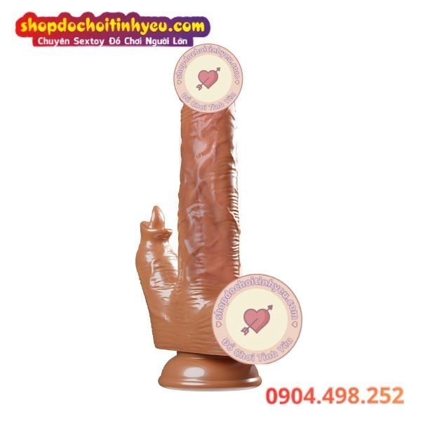 Dương Vật Giả Hít Đất Điều Khiển Rung Xoay Liếm MUSCLE ONE