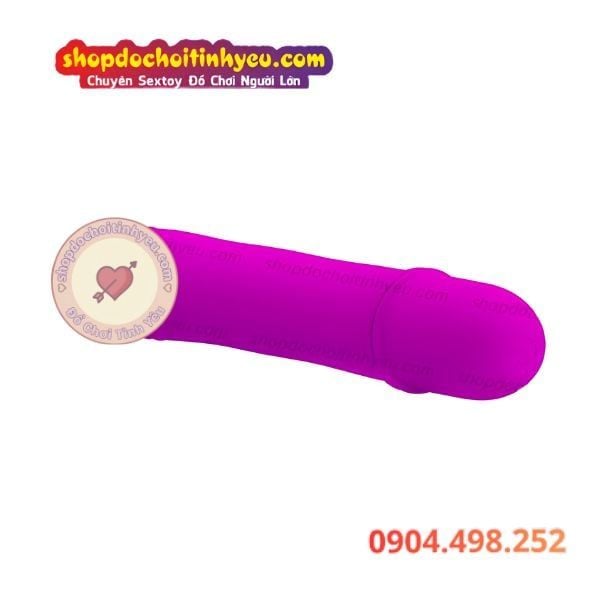 Dương vật giả mini Pretty Love rung 10 tần số size siêu nhỏ