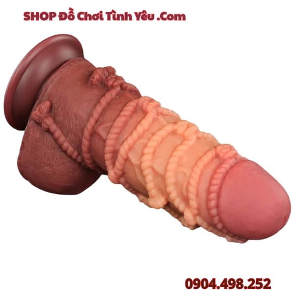 Dương Vật Giả To Khủng Có Dây Quấn Quanh Thân NATURE COCK