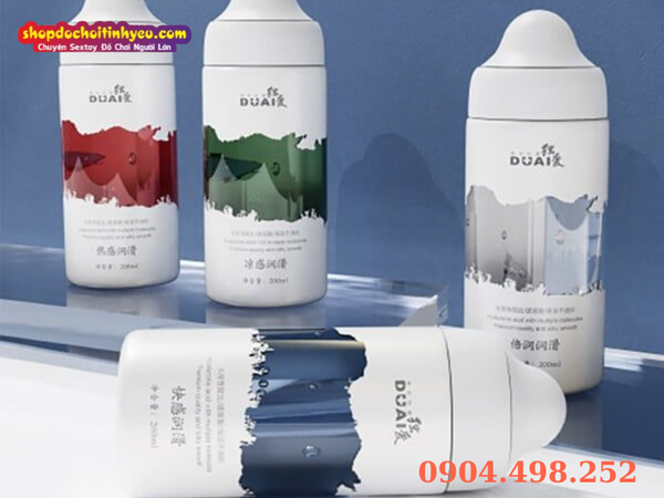 Gel bôi trơn Duai núm vú 200ml đa năng cho vùng nhạy cảm tăng khoái cảm nhẹ nhàng