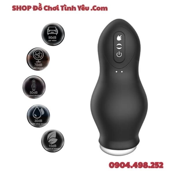 Máy Bú Cu Tự Động Rung Hút 7 Chế Độ Massage Dương Vật DRAGON