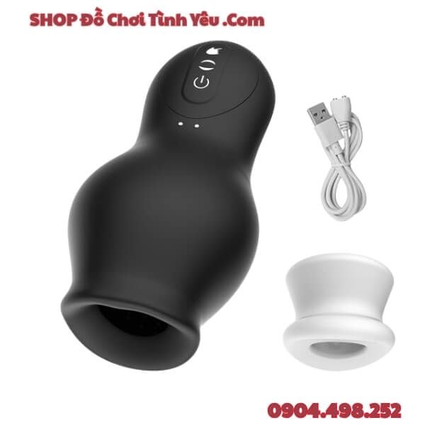 Máy Bú Cu Tự Động Rung Hút 7 Chế Độ Massage Dương Vật DRAGON