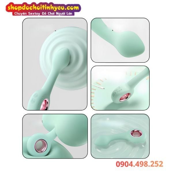 Máy Rung Hậu Môn 12 Tần Số Kích Thích Liên Hồi Cực Sướng