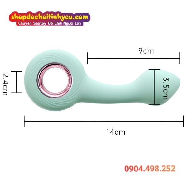 Máy Rung Hậu Môn 12 Tần Số Kích Thích Liên Hồi Cực Sướng