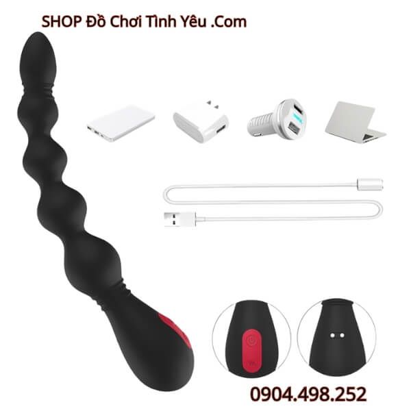 Máy Rung Hậu Môn Cầm Tay 9 Chế Độ Thâm Nhập Sâu Cực Mạnh