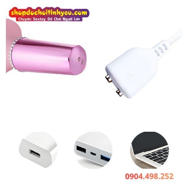 Máy Rung Nhụy Hoa Nhỏ Gọn Kích Thích Khoái Cảm Mãnh Liệt