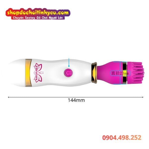 Máy Rung Xoay AV Đầu Gai Kích Thích Cực Sướng Màn Dạo Đầu