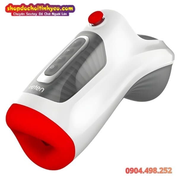 Máy Súng Thủ Dâm Hút Khí Rung Kép Mạnh Mẽ Cao Trào LETEN