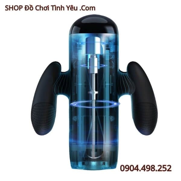 Máy Thủ Dâm Cao Cấp Có Tay Cầm Tích Hợp Giá Đỡ Điện Thoại