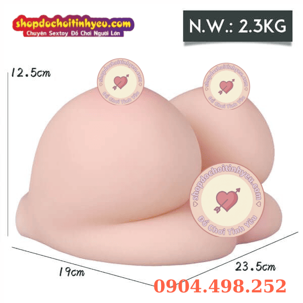 Ngực âm đạo hậu môn giả trần truồng TPE mềm mại siêu gợi cảm