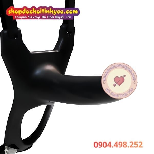 Quần Lót Dây Đai Kèm Dương Vật Giả Thiết Kế Rỗng Ruột Giá Rẻ