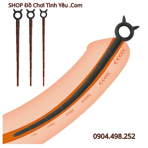 Que Niệu Đạo Thiết Kế Hình Đốt Tre Kích Thích Sâu Lỗ Tiểu