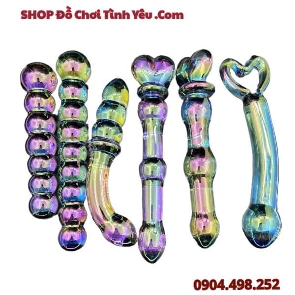 Thanh Cắm Hậu Môn Dạng Thủy Tinh Kích Thích Cực Khoái Lỗ Nhị