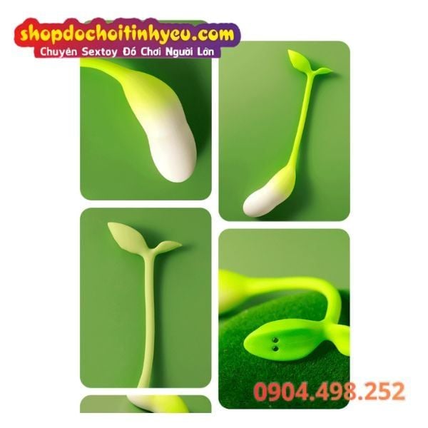 Trứng Rung Chồi Non 9 Chế Độ Điều Khiển App SPRING BUDS