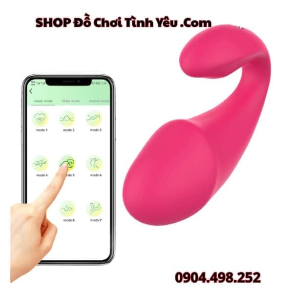 Trứng Rung Kép 2 Đầu Có Thể Điều Khiển APP Di Động VIBRATOR