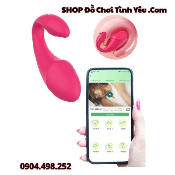 Trứng Rung Kép 2 Đầu Có Thể Điều Khiển APP Di Động VIBRATOR