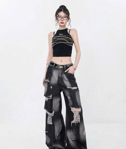 QUẦN JEANS RÁCH TÁI XUẤT, LIỆU XU HƯỚNG CŨ ĐỦ SỨC QUAY TRỞ LẠI?