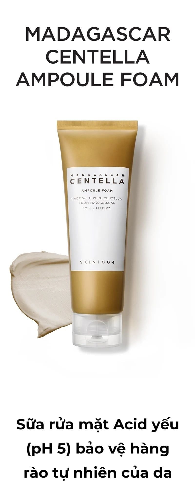 srm centella ampoule foam 125ml