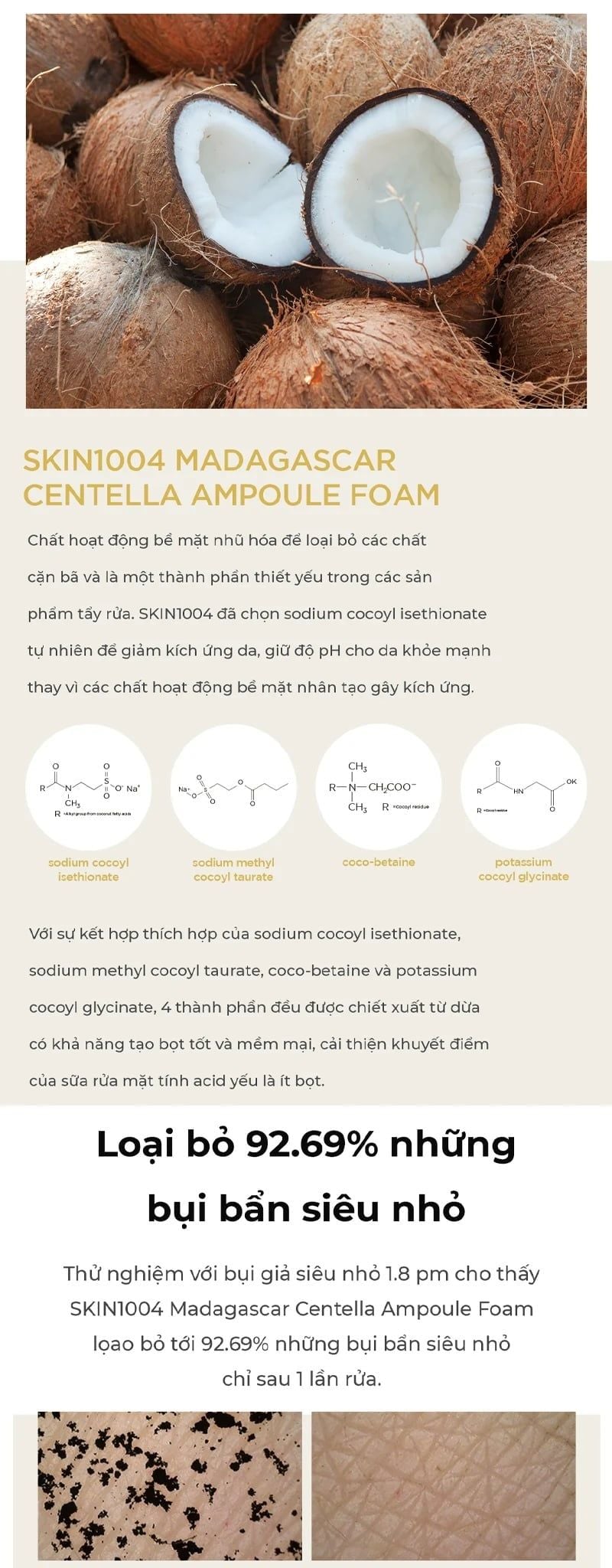 srm centella ampoule foam 125ml