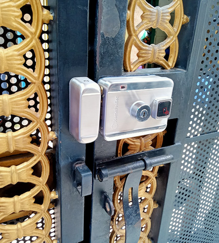 Khóa Cổng Vân Tay Dành Cho Nhà Trọ Có Bền Không?