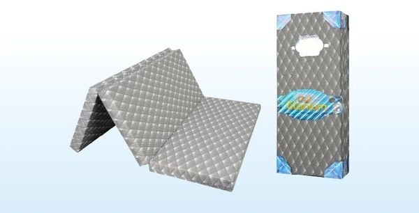 Nệm bông cao su thiên nhiên gấp 3 Kim Cương Titanium