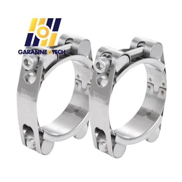 Đai siết ống inox 304 hai đầu