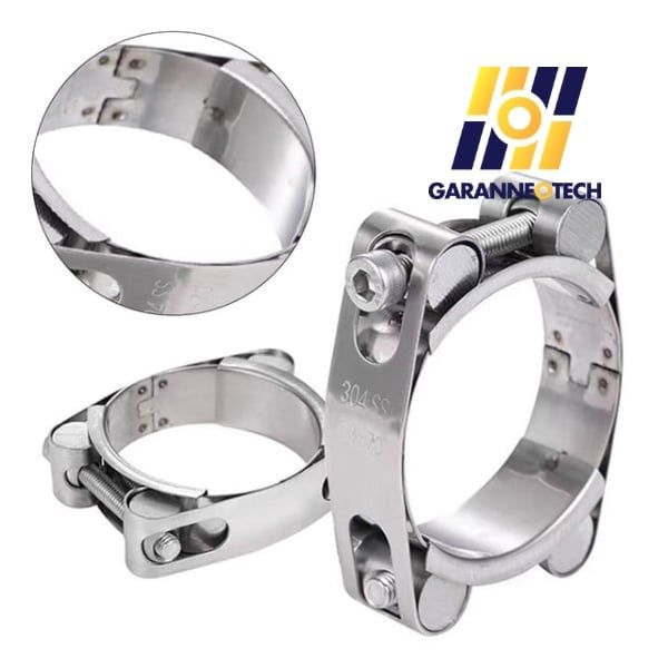 Đai siết ống inox 304 hai đầu