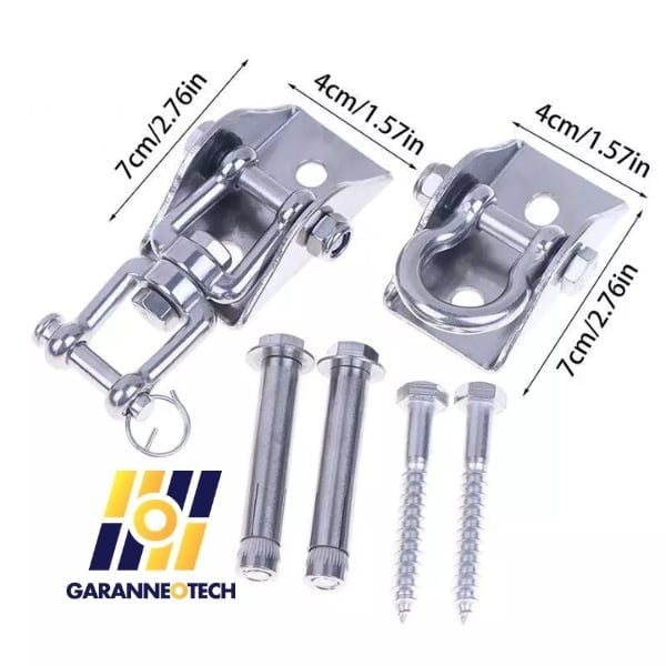 Móc xoay chịu lực inox 304
