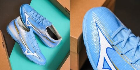 Mizuno Alpha III ra mắt: ôm chân chuẩn, bứt tốc đã