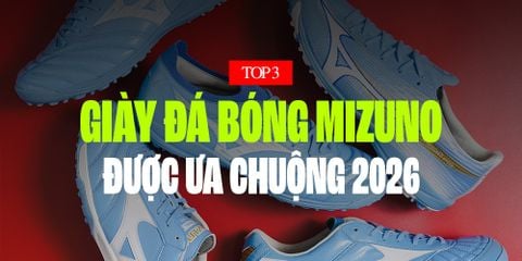TOP 3 MẪU GIÀY ĐÁ BÓNG CHÍNH HÃNG MIZUNO ĐÁNG SỞ HỮU NHẤT NĂM 2026