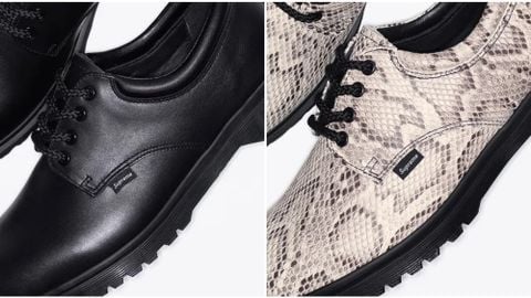 Giao hàng đặc biệt: Supreme x Dr. Martens “Postal Supreme” 4-Eye Shoe sinh ra cho mọi hành trình thường ngày