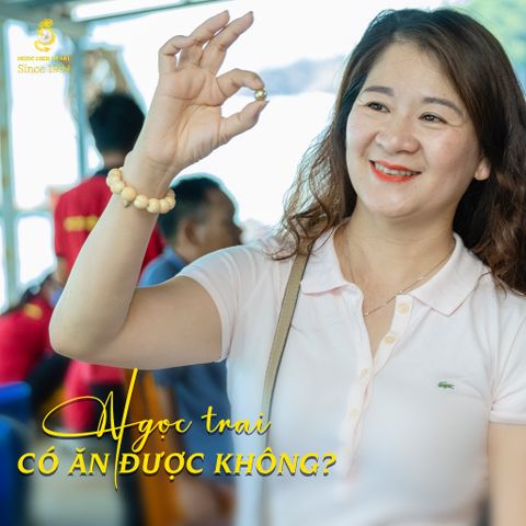 Ngọc trai có ăn được không?