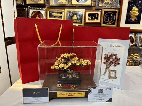 Quà Tặng Cuối Năm Cho Khách Hàng – Món Quà Dát Vàng 24K Đẳng Cấp Từ ACT GOLD