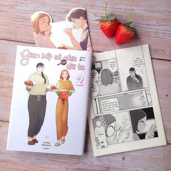 Tập 2 Gian bếp sẻ chia của đôi ta kèm trang minh hoạ và quà tặng pop-up card