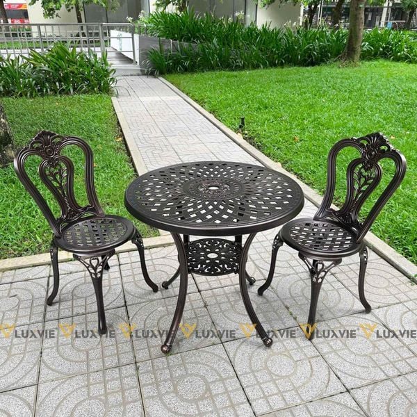 bàn ghế sân thượng