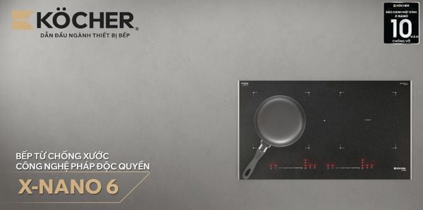 Bếp Từ Kocher X-NANO 6 chống xước