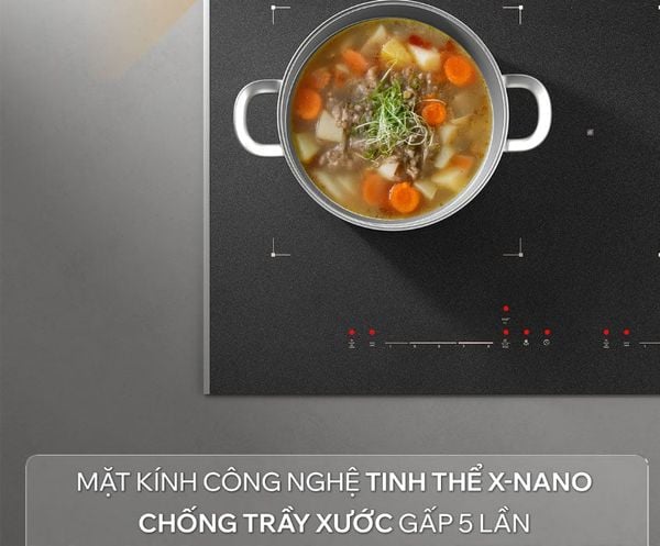 Mặt kính X-Nano chống xước Bếp Từ Kocher X-NANO 6