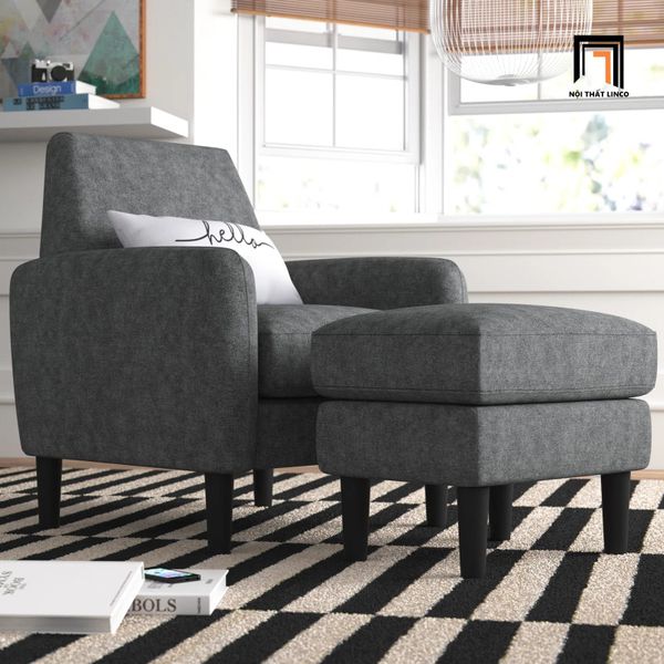 sofa, ghế sofa, sofa đơn xanh dương, sofa đơn vải nỉ mềm, sofa đơn phòng khách gia đình, sofa đơn giá rẻ