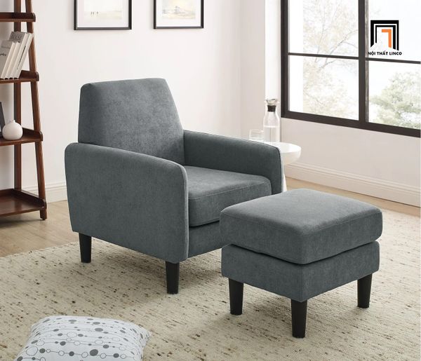 sofa, ghế sofa, sofa đơn xanh dương, sofa đơn vải nỉ mềm, sofa đơn phòng khách gia đình, sofa đơn giá rẻ