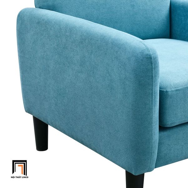 sofa, ghế sofa, sofa đơn xanh dương, sofa đơn vải nỉ mềm, sofa đơn phòng khách gia đình, sofa đơn giá rẻ