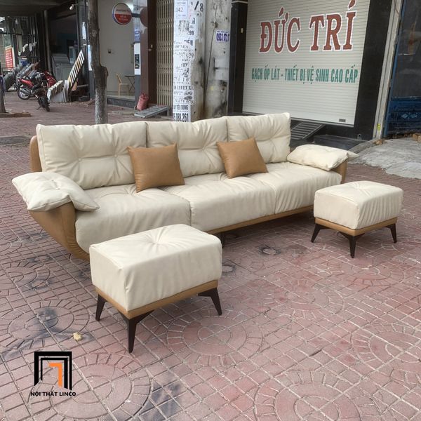 sofa băng, sofa văng, sofa cong 2m3, sofa da sang trọng, sofa da hiện đại, ghế sofa băng phòng khách, sofa đẹp
