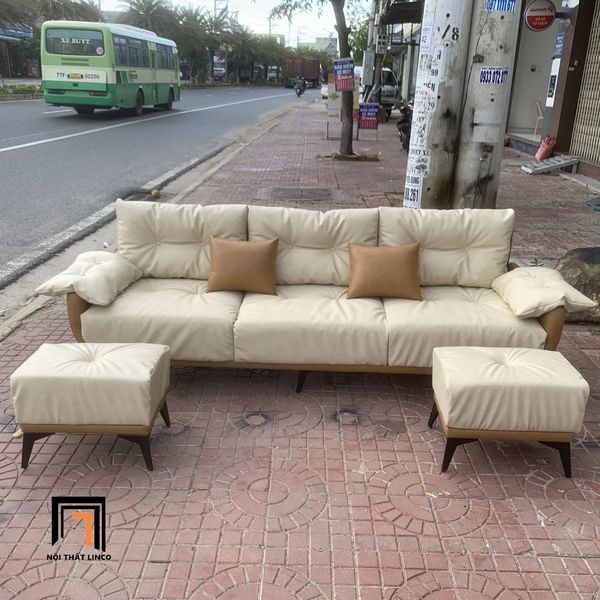 sofa băng, sofa văng, sofa cong 2m3, sofa da sang trọng, sofa da hiện đại, ghế sofa băng phòng khách, sofa đẹp