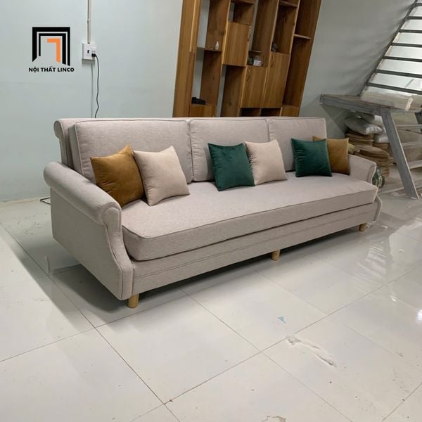 sofa, ghế sofa, sofa băng, sofa văng, sofa băng tân cổ điển, sofa băng châu Âu, sofa văng kiểu dáng hiện đại, sofa băng vải nỉ, sofa băng màu be
