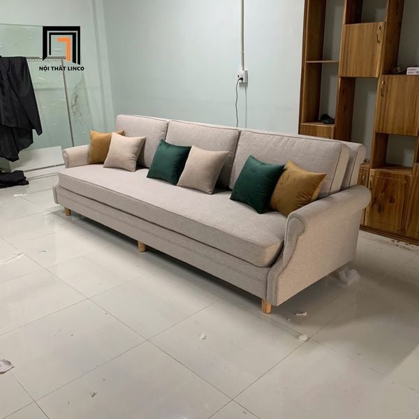 sofa, ghế sofa, sofa băng, sofa văng, sofa băng tân cổ điển, sofa băng châu Âu, sofa văng kiểu dáng hiện đại, sofa băng vải nỉ, sofa băng màu be