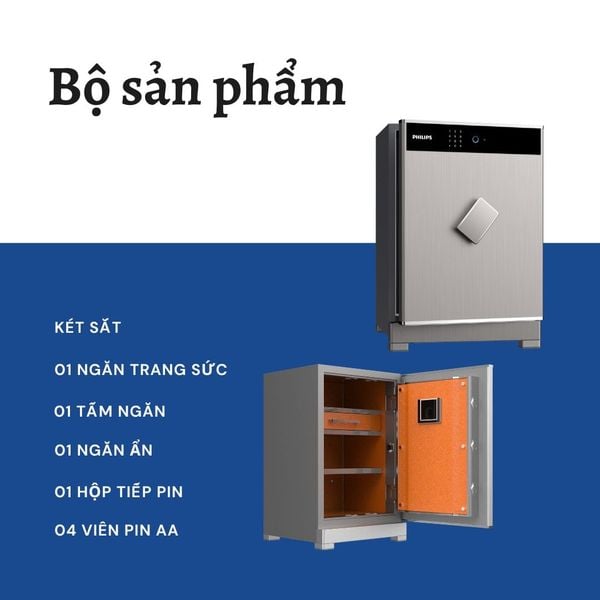 Két sắt PHILIPS SBX701-6B0
