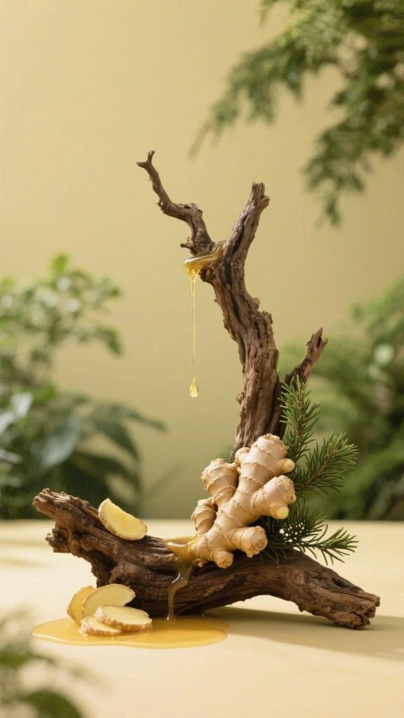 Sự kết hợp giữa gừng và trắc bách diệp mang đến hiệu quả chăm sóc tóc